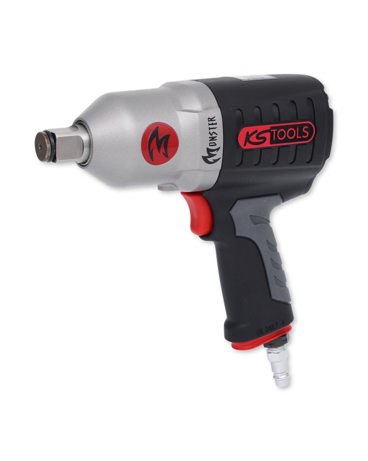 KS Tools 515.3785 Atornillador de impacto neumático de alta potencia de 3/4" MONSTER, 1690 Nm