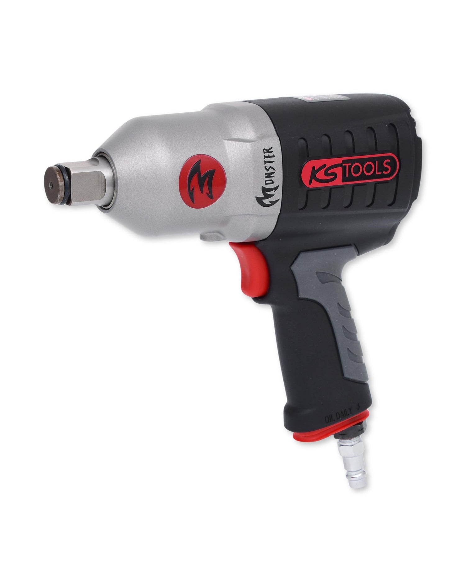 KS Tools 515.3785 Atornillador de impacto neumático de alta potencia de 3/4" MONSTER, 1690 Nm