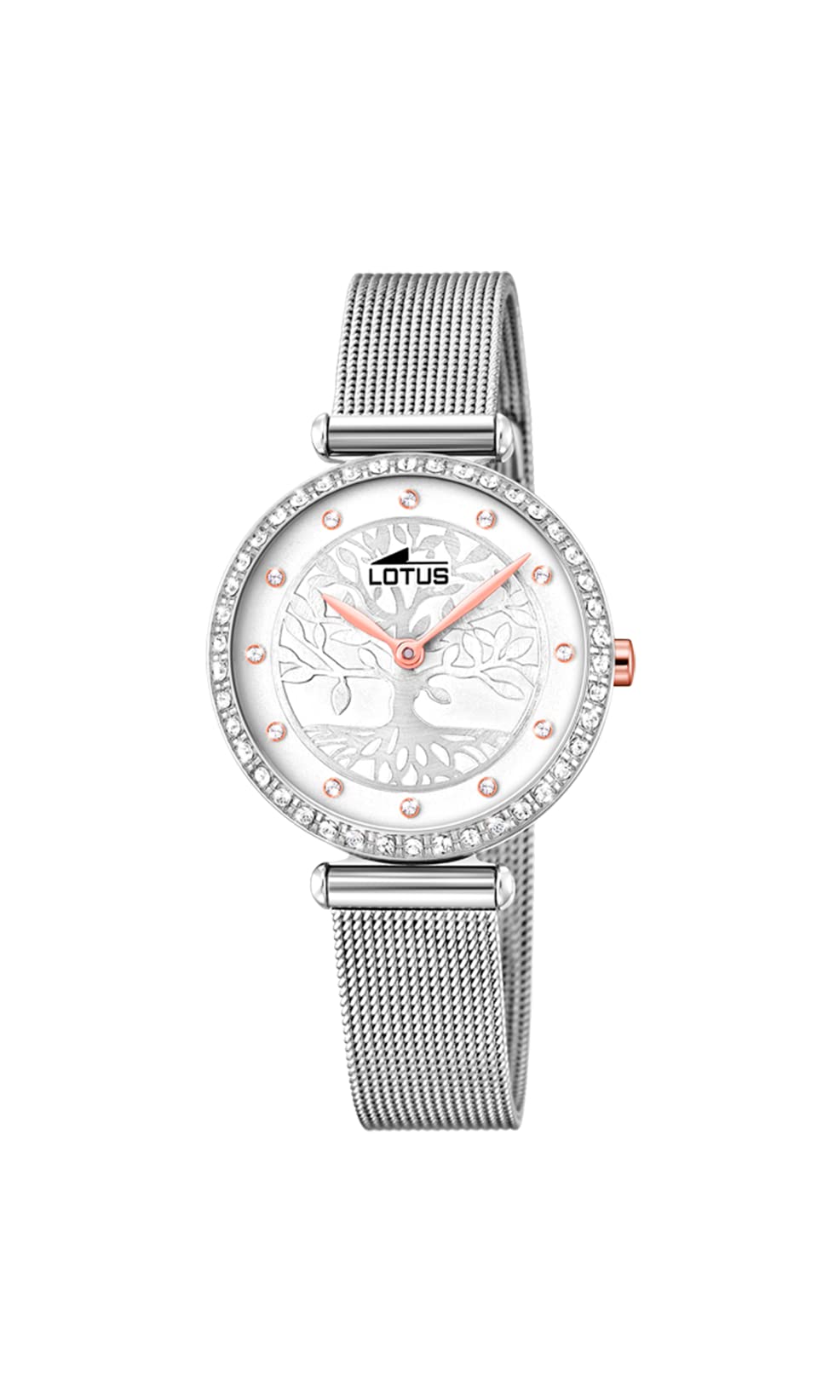 Lotus Reloj Mujer 18709/1 Bliss Caja de Acero Inoxidable 316l Plateado Correa de Acero Inoxidable 316l Plateado