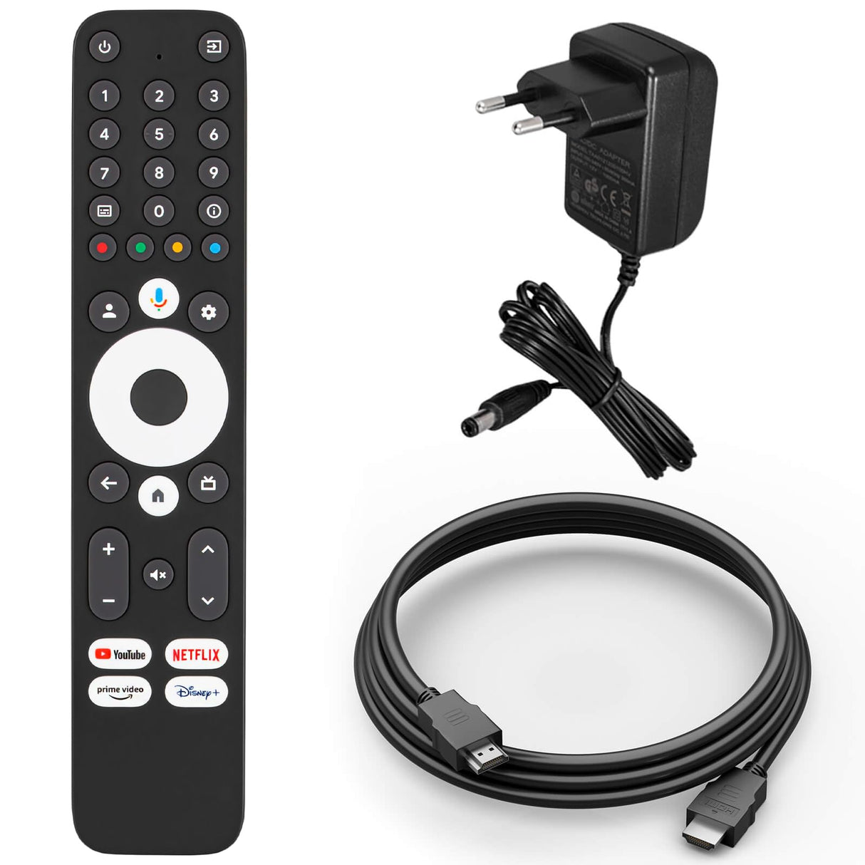 mag 555 Original Infomir & hb-digital Reproductor Multimedia 4K HDR Receptor HDR con Google Assistant, Netflix, Prime Video, Disney+, Youtube, Dolby Atmos.