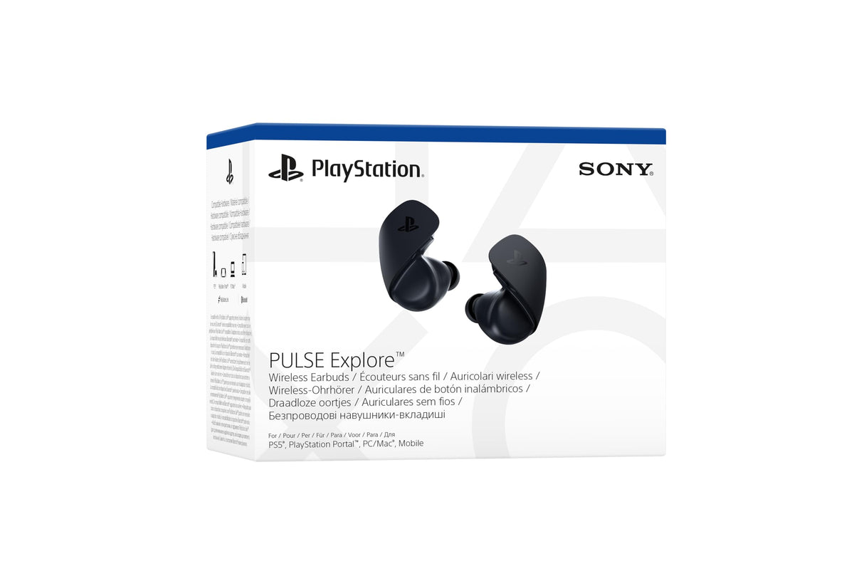 PlayStation 5 - Auriculares de botón inalámbricos PULSE Explore™ – Midnight Black