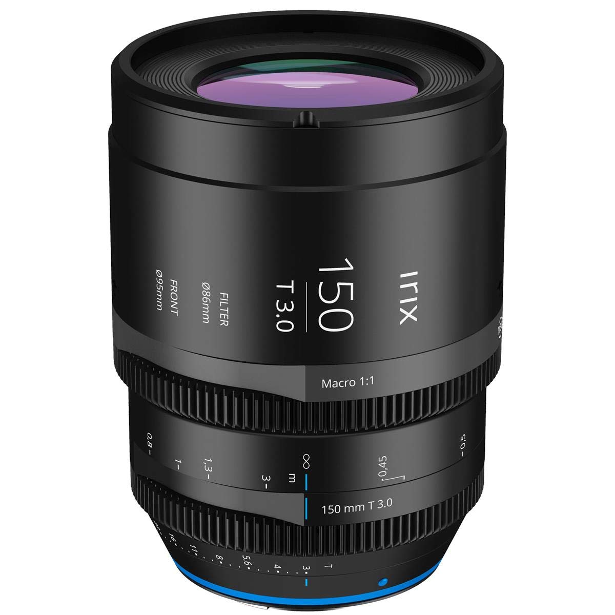 Irix Cine 150mm T3.0 Macro 1:1 Lente de vídeo 150mm para Panasonic Olympus MFT || 11 láminas de Enfoque min 0,35 m rotación 270° || Lente de vídeo para Panasonic Olympus MFT