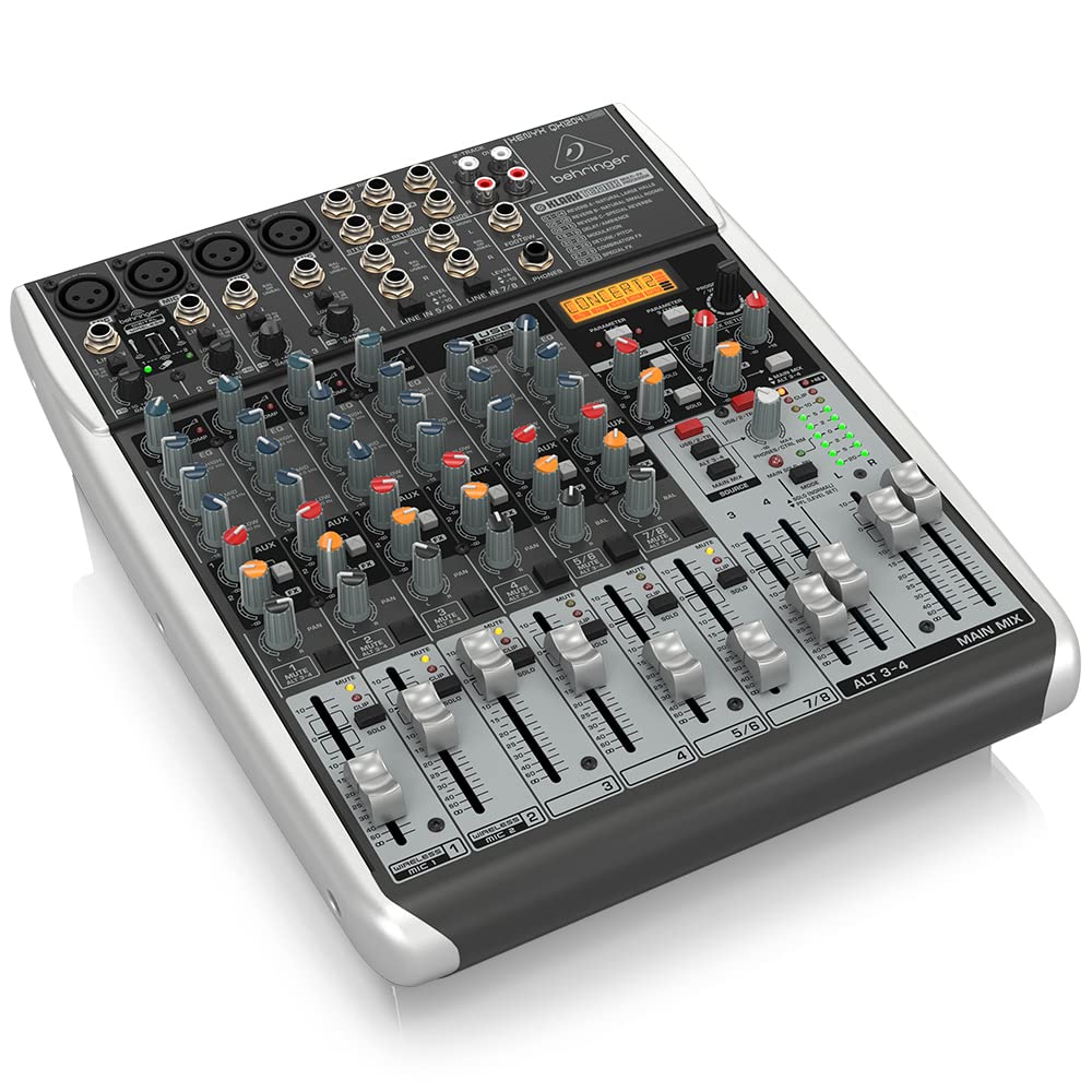 Behringer XENYX QX1204USB DJ - Mezclador para DJ
