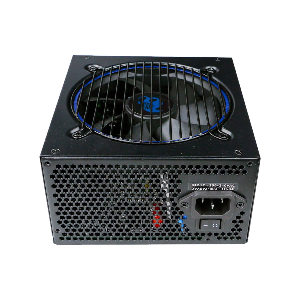 Deep Gaming Energy-V Fuente de Alimentación 850W 80 Plus Gold, Conector PCIe 5.0 600W, Full Modular, ATX3.0, Cables Planos, Ventilador Silencioso de 120mm. Color Negro