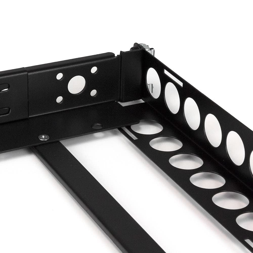 StarTech.com Carriles para Rack de Servidores 1U Universales, Carriles para Armario de Servidores con Profundidad Ajustable -Carriles Universales para Rack de 19", Carriles 1U TAA (UNIRAILS1U)