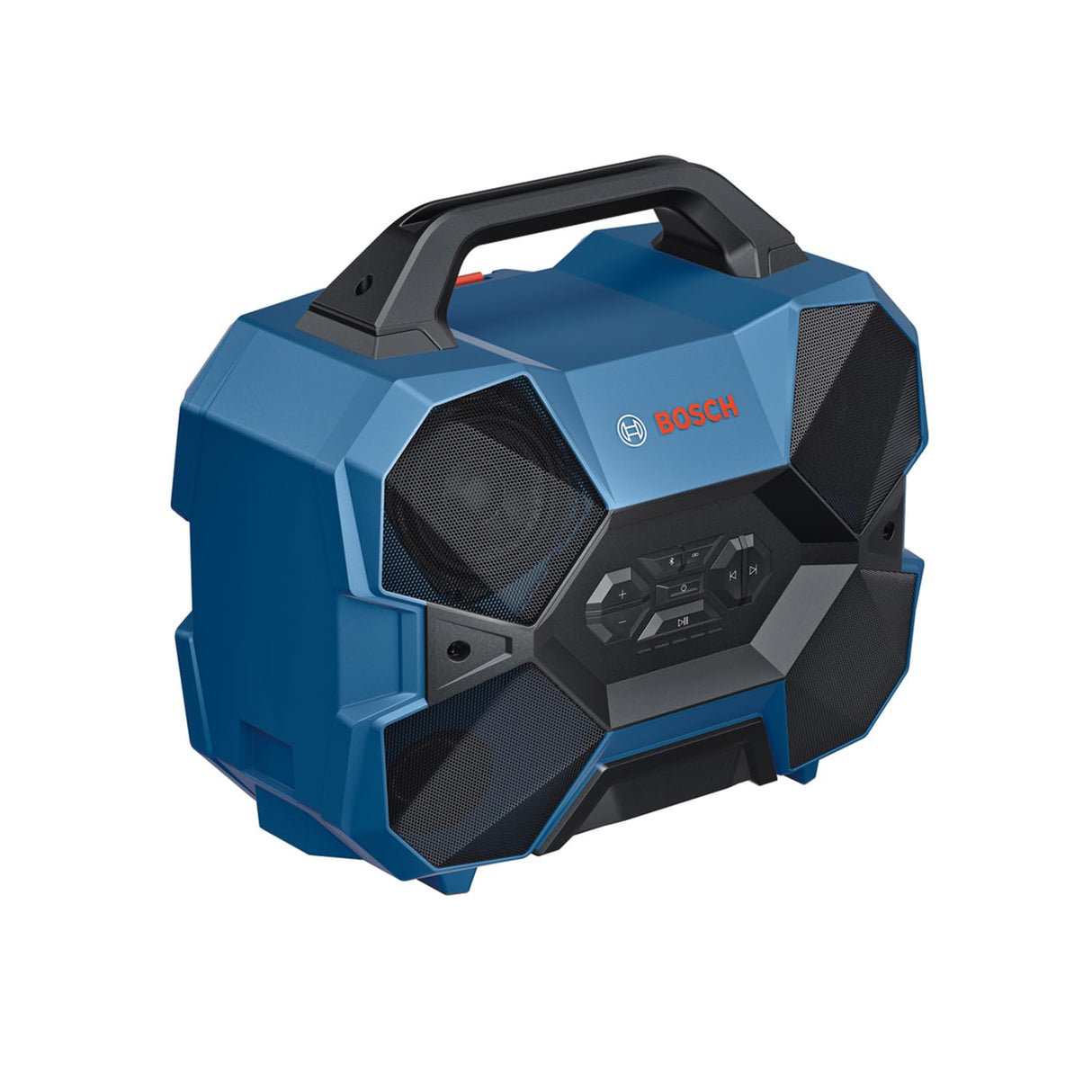 Bosch Professional 18V/12V System altavoz Bluetooth a batería GPB 18V-6 C (Bluetooth, USB, Multi-Speaker Sound, sin batería/cargador)