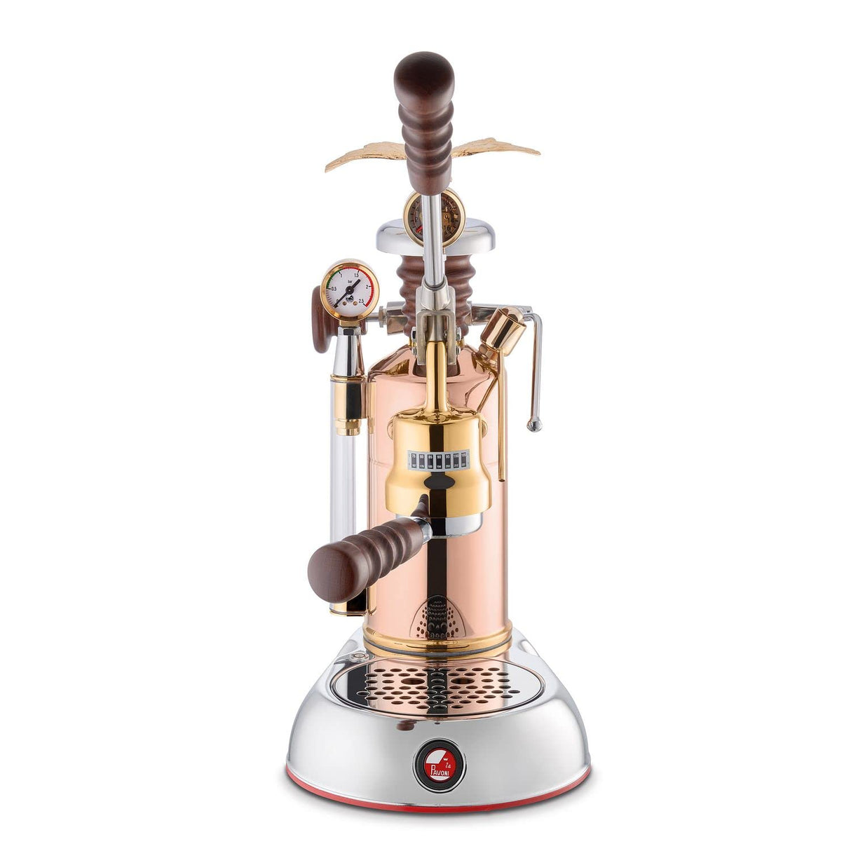 La Pavoni LPLESE01EU, Maquina de espresso Esperto Edotto, Cuivre/chrome/or