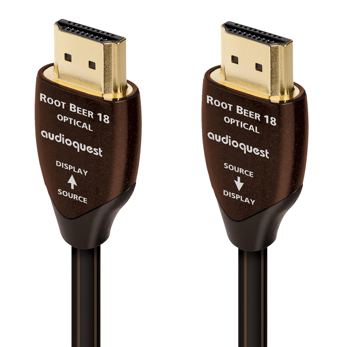 AudioQuest - 18G Root Beer HDMI AOC (10m)