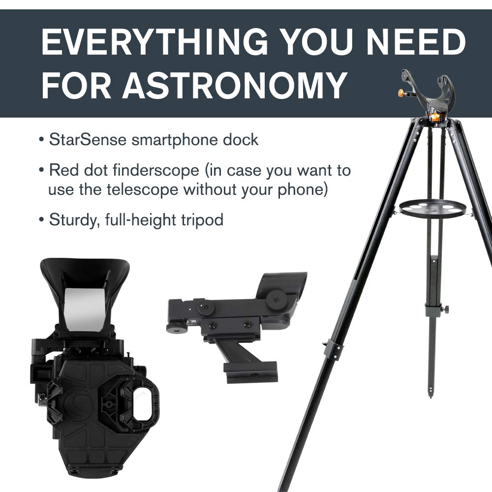 Celestron Telescopio StarSense Explorer LT 114AZ StarSense Explorer™ LT 114AZ Smartphone App-Enabled Newtonian Reflector Telescope