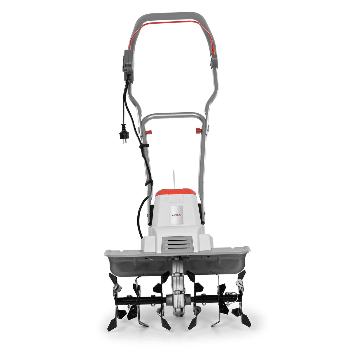 IKRA motoazada eléctrica IEM 1500, Anchura de Trabajo Flexible de 32 y 45 cm, Profundidad de Trabajo de hasta 20 cm, Potencia de 1500 W