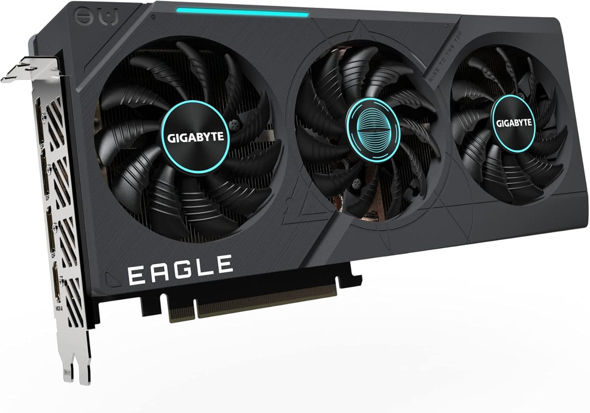 GIGABYTE GeForce RTX 4070 TI EAGLE OC 12GB DDRX6 21Gbps 192bit, PCI-E 4.0, 3 x DisplayPort 1.4, HDMI 2.1a, NVIDIA DLSS 3, Supports 4K, Ada Lovelace Arch, GV-N407TEAGLE OC-12GD V2