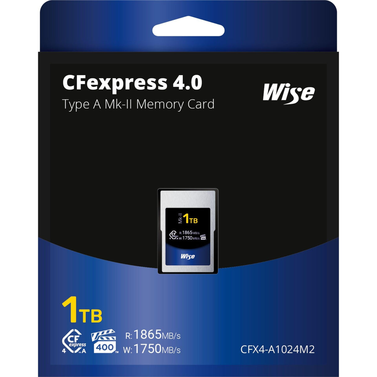 Wise CFexpress 4.0 Tipo A MK-II 1TB WI-CFX4-A1024M2