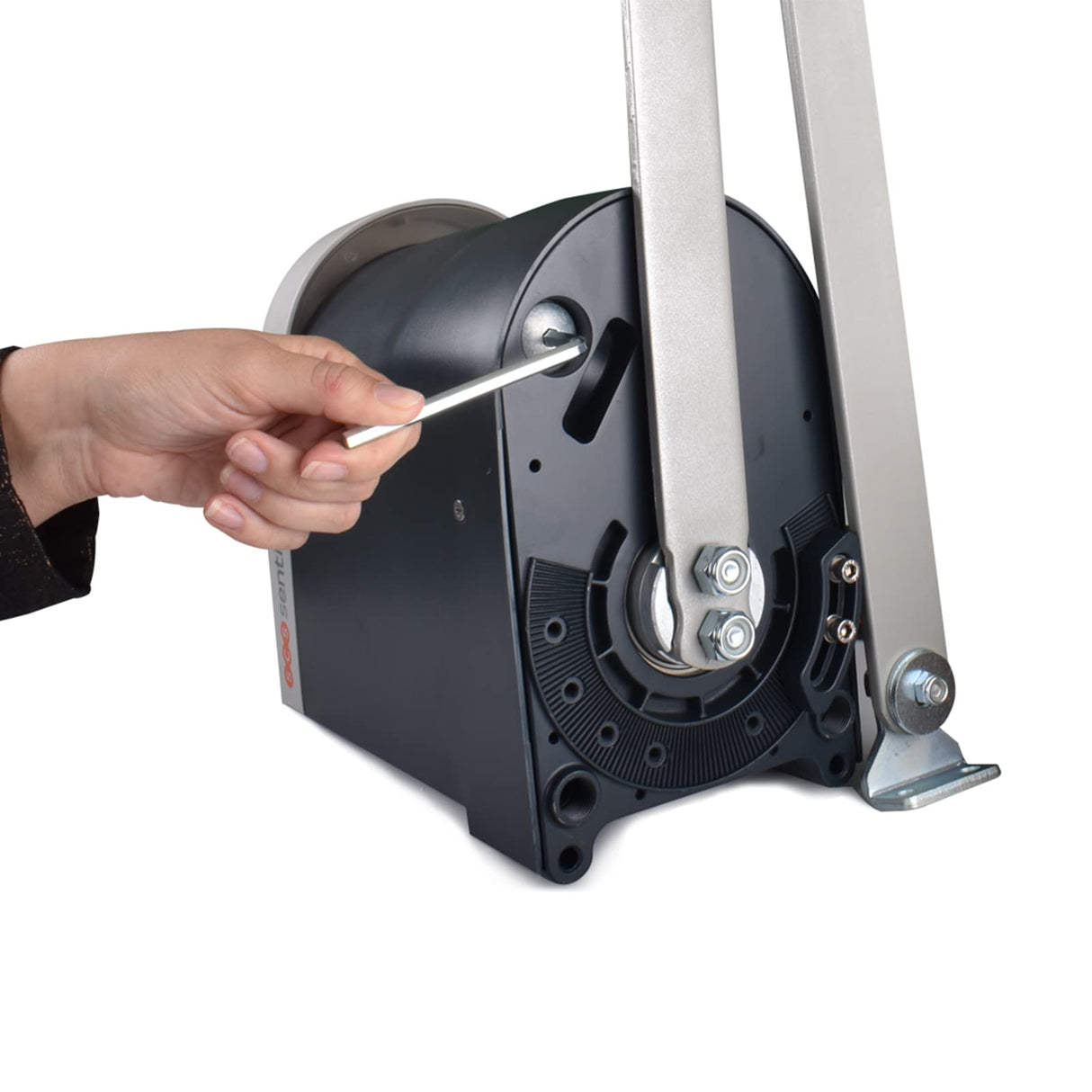 SCS Sentinel - MBA0103 Automatismo a brazos articulados para cancelas batientes - 24V - 2 mandos a distancia - 50m de alcance - lámpara parpadeante LED - 5 m de longitud - 500 Kg máx - OpenGate2