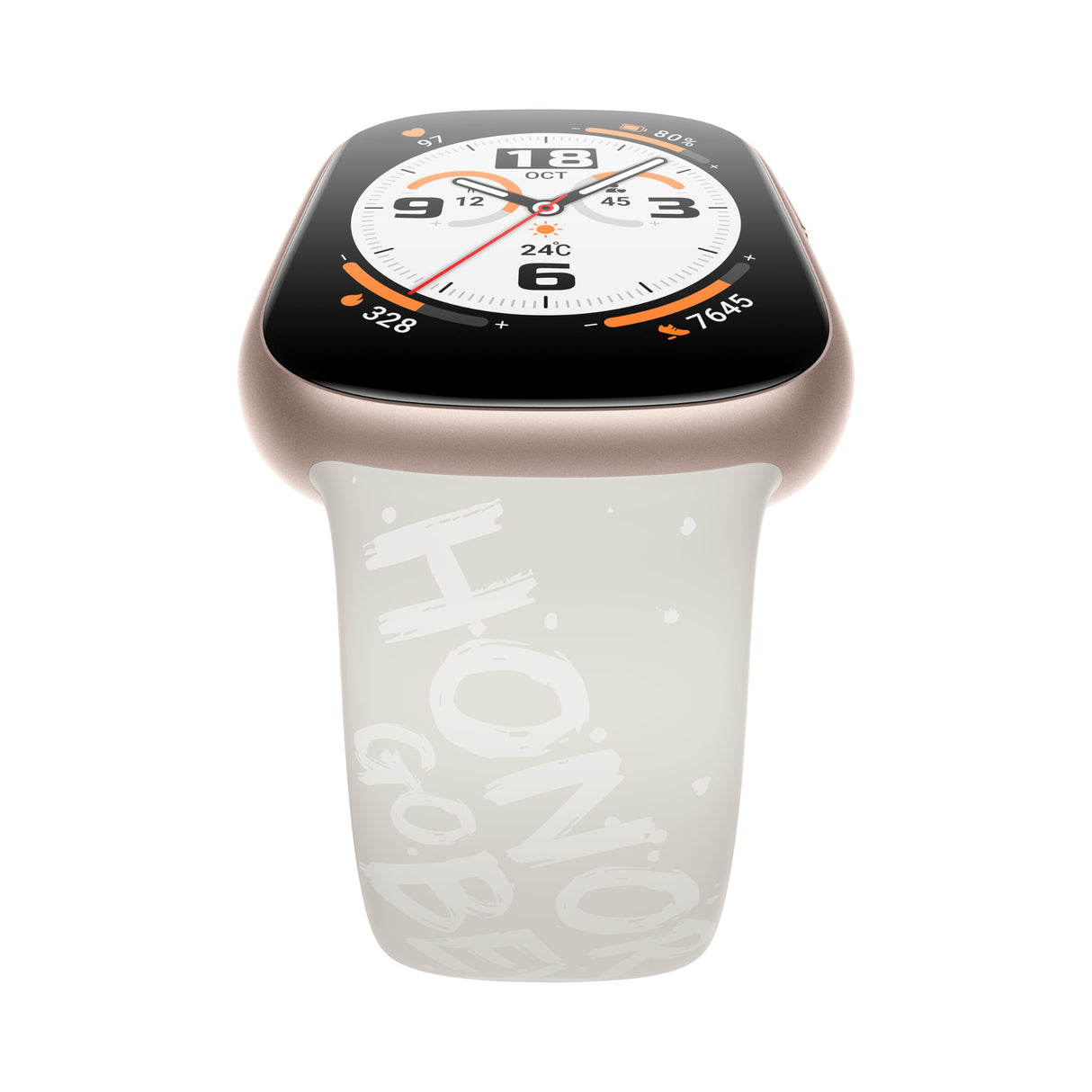 HONOR Watch 4 Smartwatch, Bluetooth Call, 1.75" AMOLED 60Hz Display, Silicone Strap for Men, 97 Workout Modes, 5ATM Waterproof, Heart Rate and Sleep Monitor, 14-Day Battery Longetivity