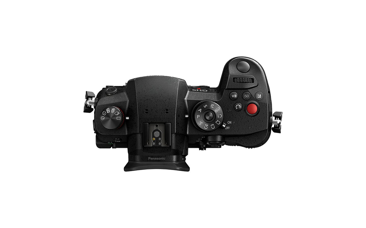 Panasonic Lumix DC-GH5M2E - Cámara Evil (20MP, 4K, Transmisión en Vivo, Doble Estabilización, Protección contra Frío, Polvo y Salpicaduras), Negro