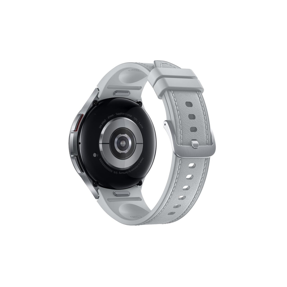 Samsung Galaxy Watch6 Classic Bluetooth, 47 mm + Correa de recambio - Smartwatch, Control de Salud, Seguimiento Deportivo, Batería de Carga Rápida, Plateado (Versión Española)