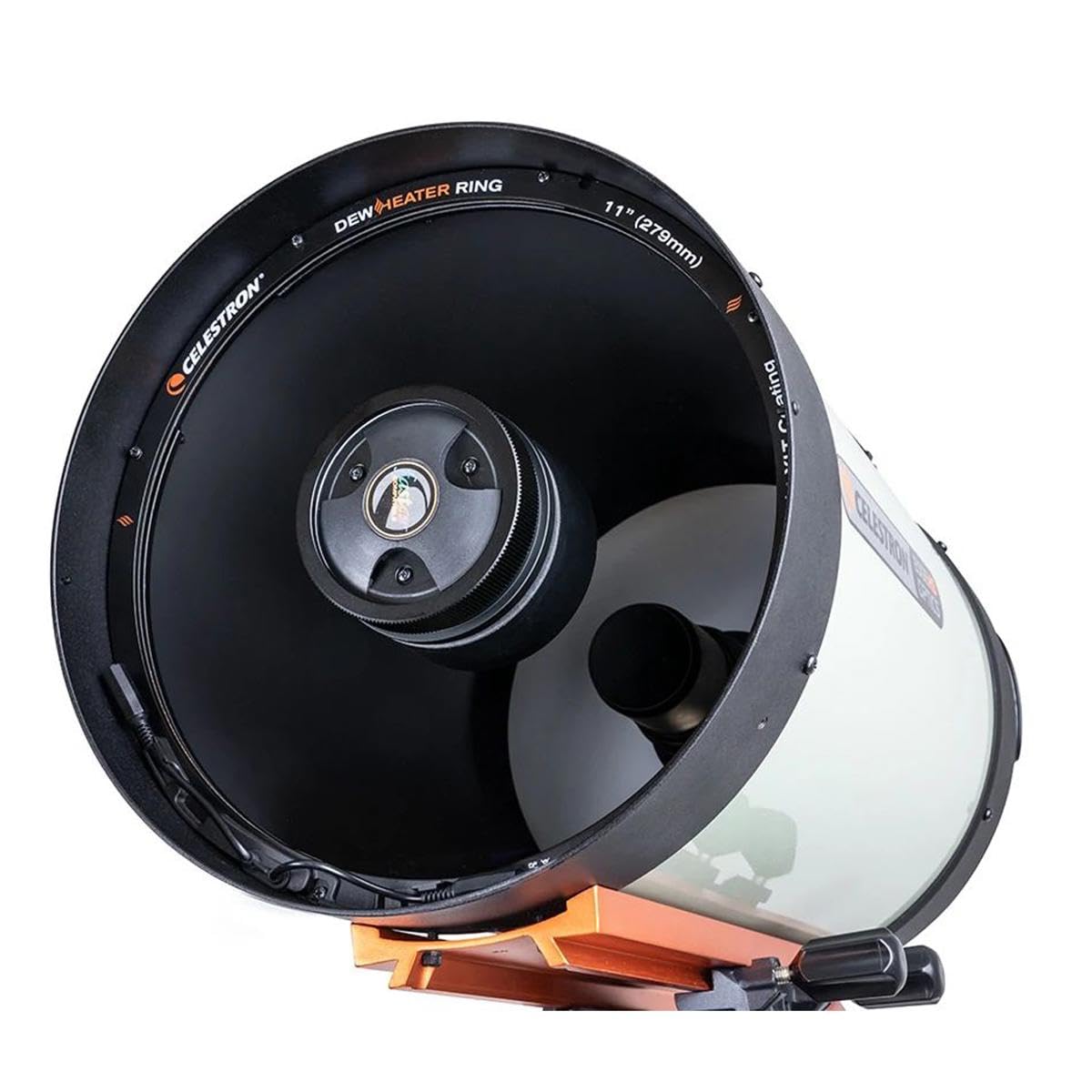 Celestron Anillo Calentador de rocío, prevención de rocío de Aluminio, Compatible con Schmidt-Cassegrain, EdgeHD, telescopio Rasa de 11 Pulgadas, Color Negro