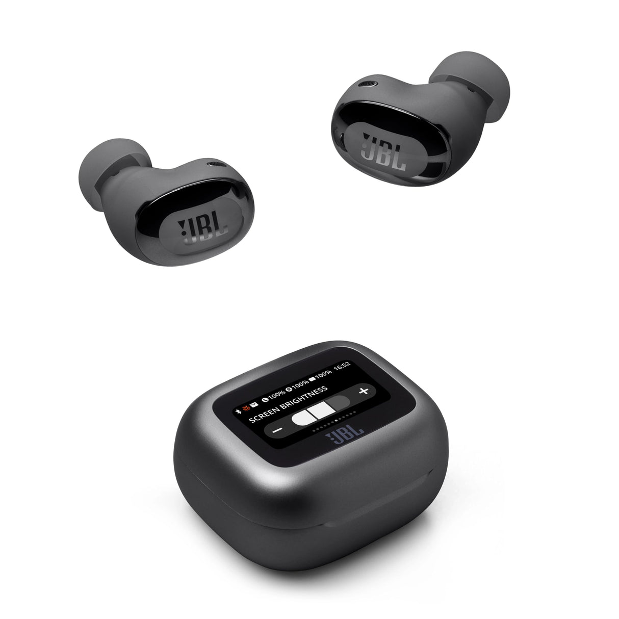 JBL Live Buds 3 Auriculares inalambricos de botón,True Wireless con cancelación de ruido adaptable, hasta 40 horas de reproducción, Bluetooth, audio de alta resolución, negro