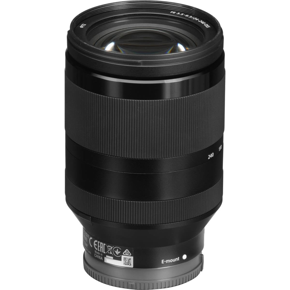 Objetivo con Zoom Sony SEL24240 FE de 24-240 mm para cámaras sin Espejo f/3,5-6,3 OSS