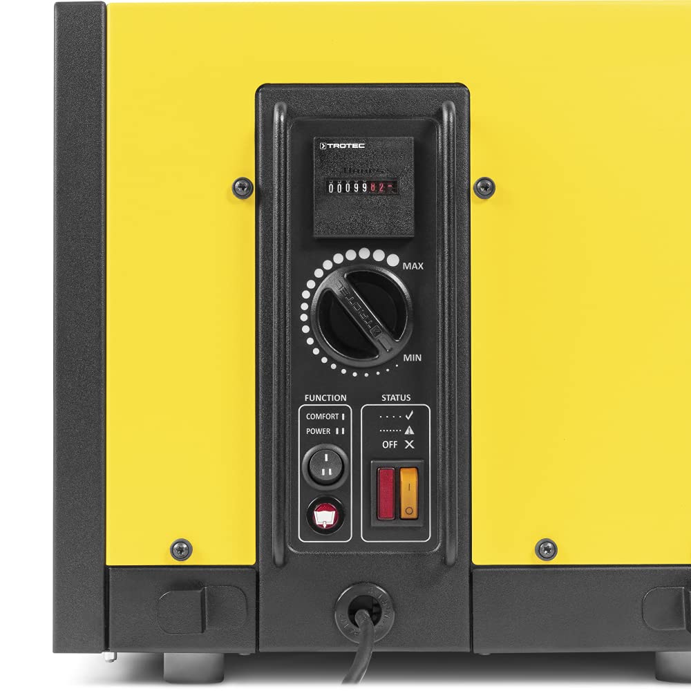 TROTEC Deshumidificador Comercial Compacto TTK Qube (máx. 20l/día), Apto para Habitaciones de hasta 110 m³, Secador de condensación Profesional Compacto