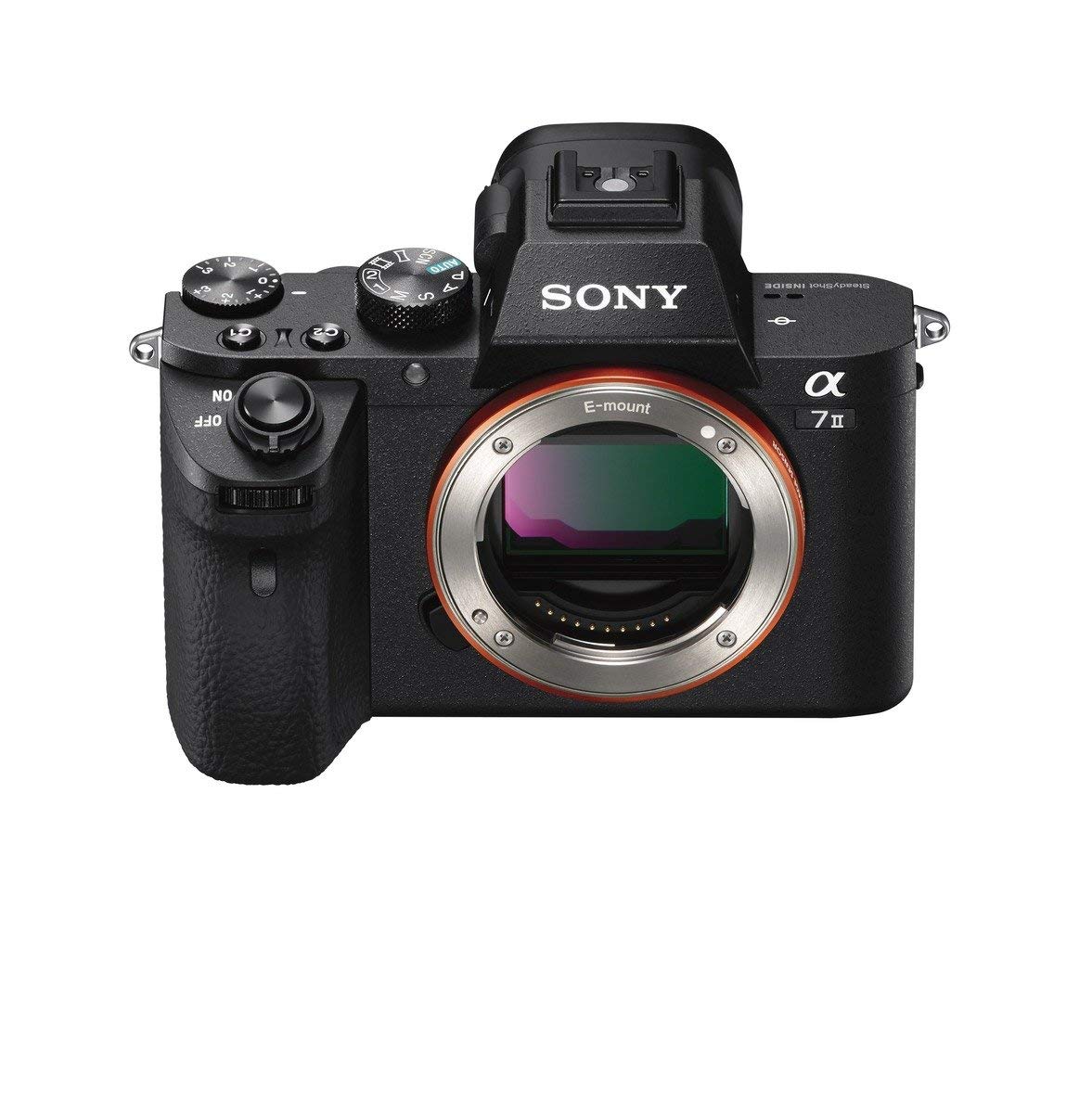 Sony Alpha 7 II - Cámara evil de fotograma completo con objetivo Zoom Zeiss 24-70mm f/4.0, 24.3 Megapíxeles, enfoque automático híbrido rápido, estabilización de imagen óptica de 5 ejes