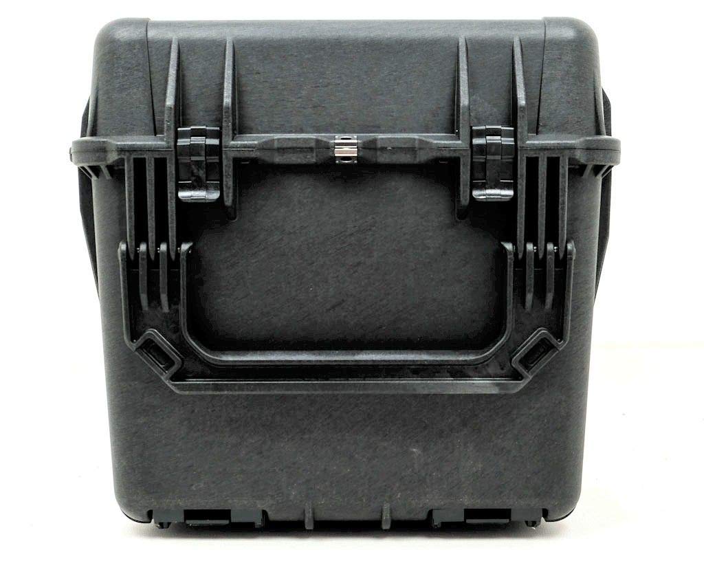 PELI 0340 contenedor Protector con Asas Grandes y robustas para el Transporte de Equipos Profundos, IP67 estanco, 96L de Capacidad, Fabricado en EE.UU., sin Espuma, Color Negro (0340-001-110E)
