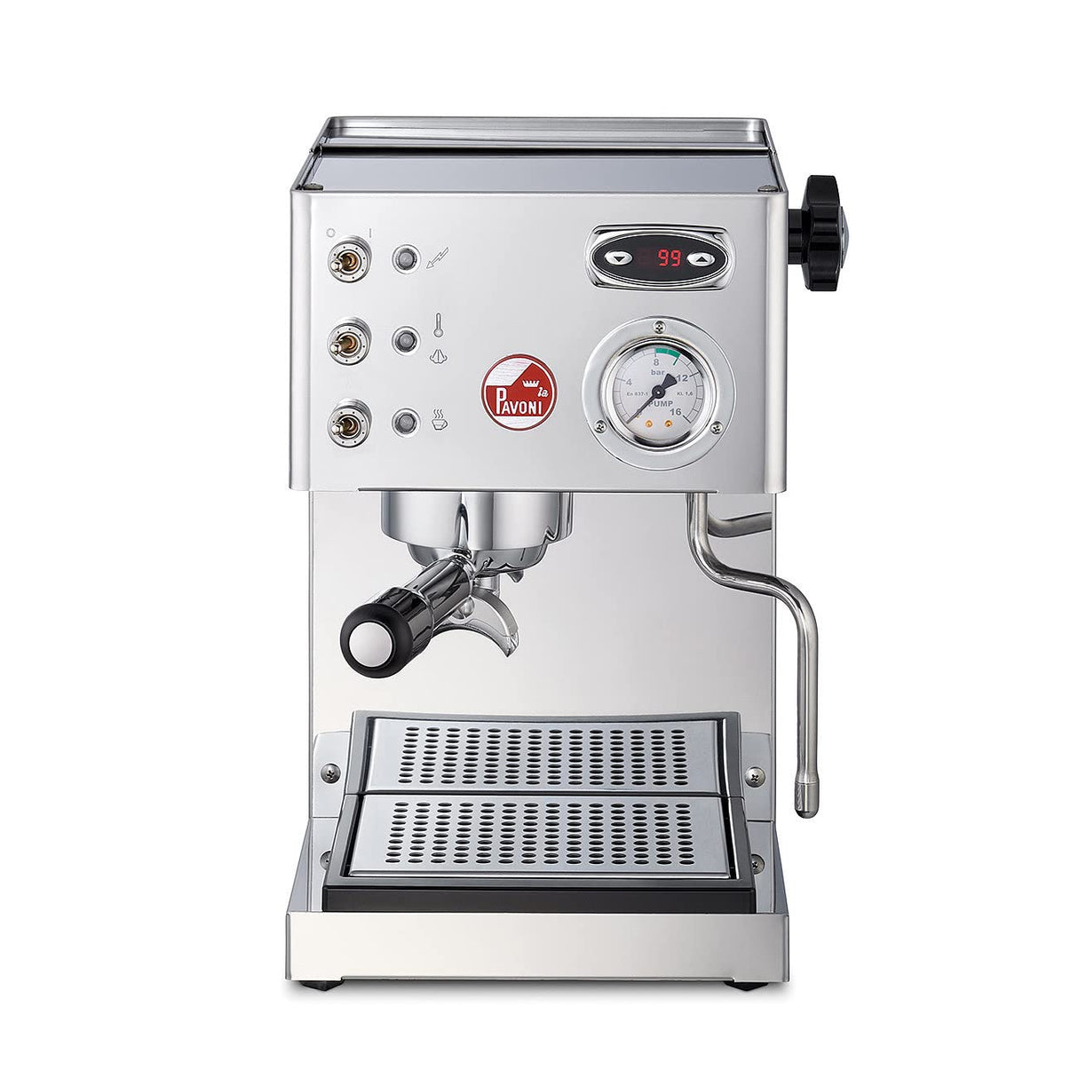 La Pavoni LPMCSR02EU, Máquina de café expreso Casa Bar PID, Steel