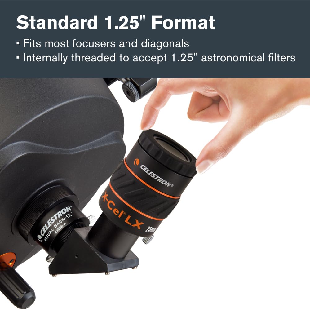 Celestron 93426 X-Cel LX Series: ocular de 1,25'', 25 mm