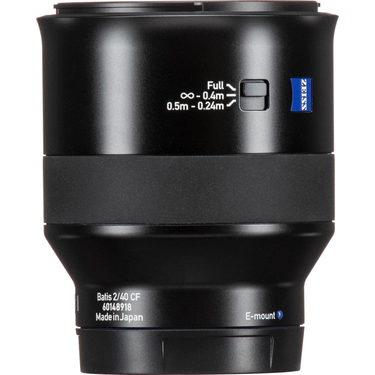 ZEISS Batis 2/40 CF para cámaras Sony con sistema full frame sin espejo de Sony (con montura E)