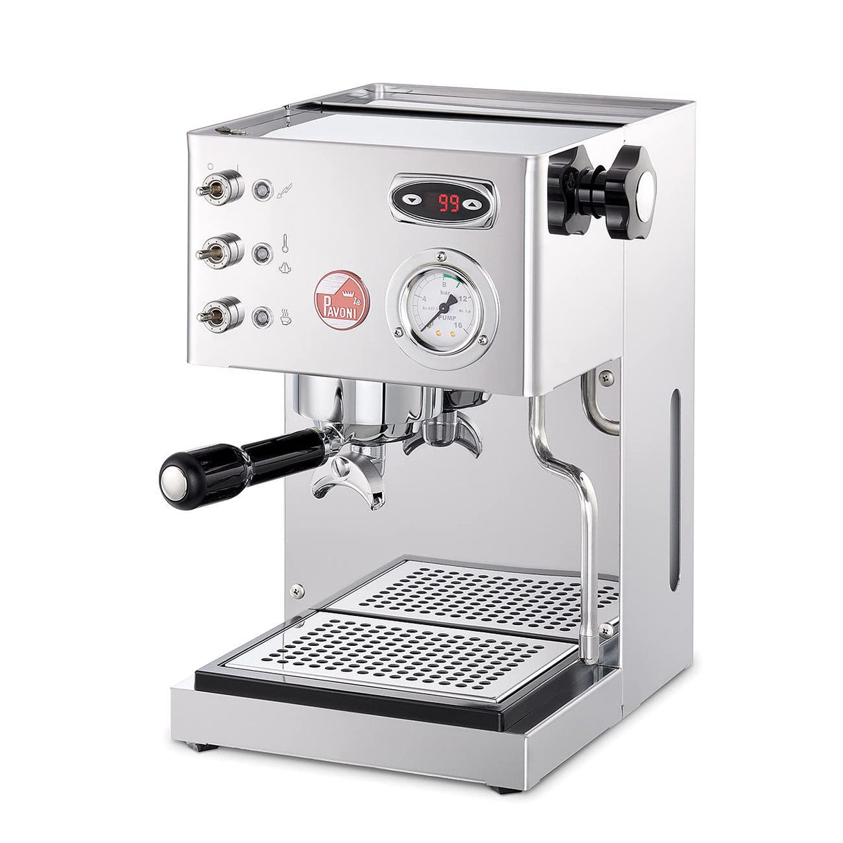 La Pavoni LPMCSR02EU, Máquina de café expreso Casa Bar PID, Steel
