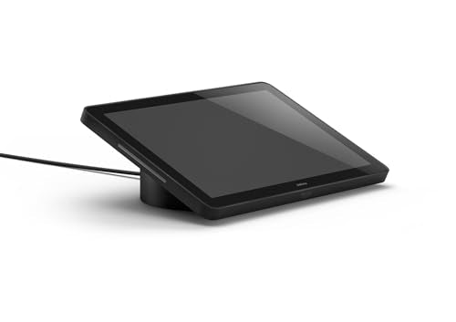 Jabra PanaCast 50 Video Bar System Zoom Rooms - Barra de Camara videoconferencia Todo en uno para Salas de reuniones Medianas, Tableta con Pantalla táctil incluida, visión de 180 Grados - Negro