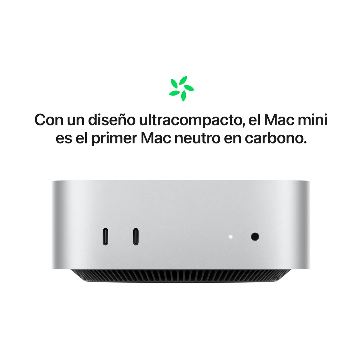 Apple Mac Mini Ordenador de Mesa con Chip M4, CPU de 10 núcleos y GPU de 10 núcleos: diseñado para Apple Intelligence, 16 GB de Memoria unificada, SSD de 256GB, Gigabit Ethernet