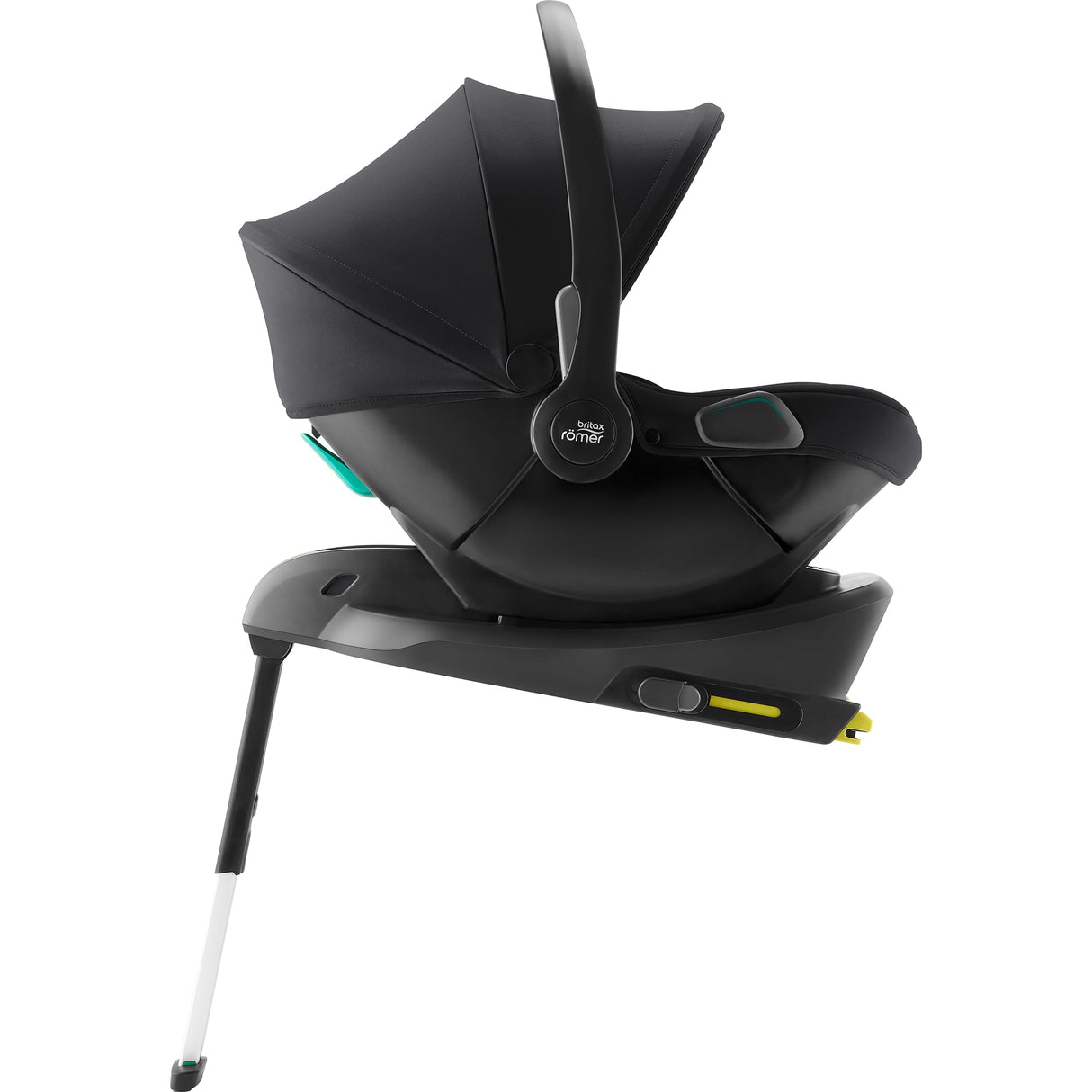 BRITAX RÖMER portabebés BABY-SAFE CORE, silla de coche para bebés desde el nacimiento hasta los 83 cm (15 meses), Space Black