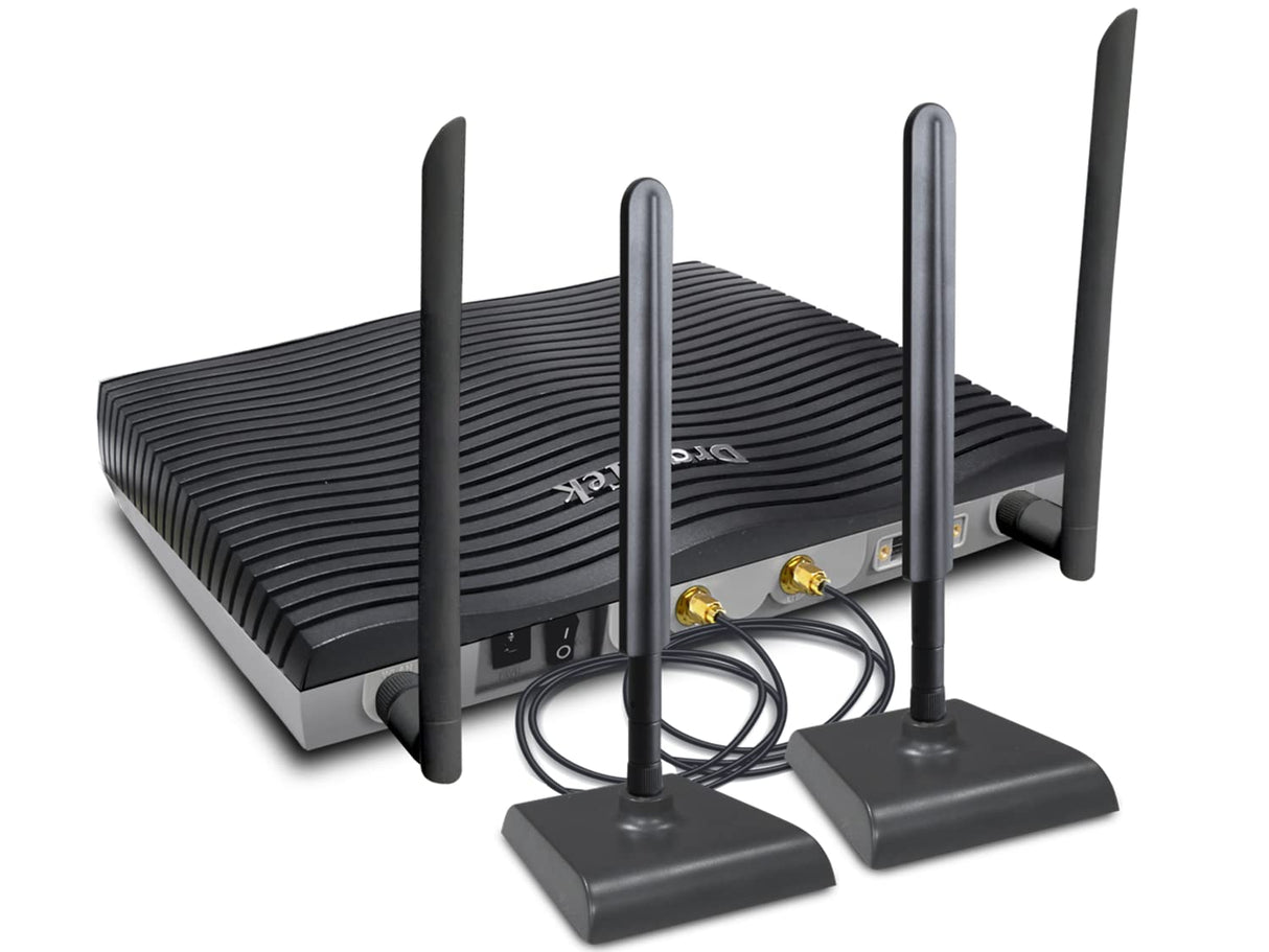 DrayTek Vigor 2927Lac - Router de Seguridad VPN 4G LTE Integrado de Doble WAN para una conexión rápida a Internet, V2927Lac-DE-AT-CH