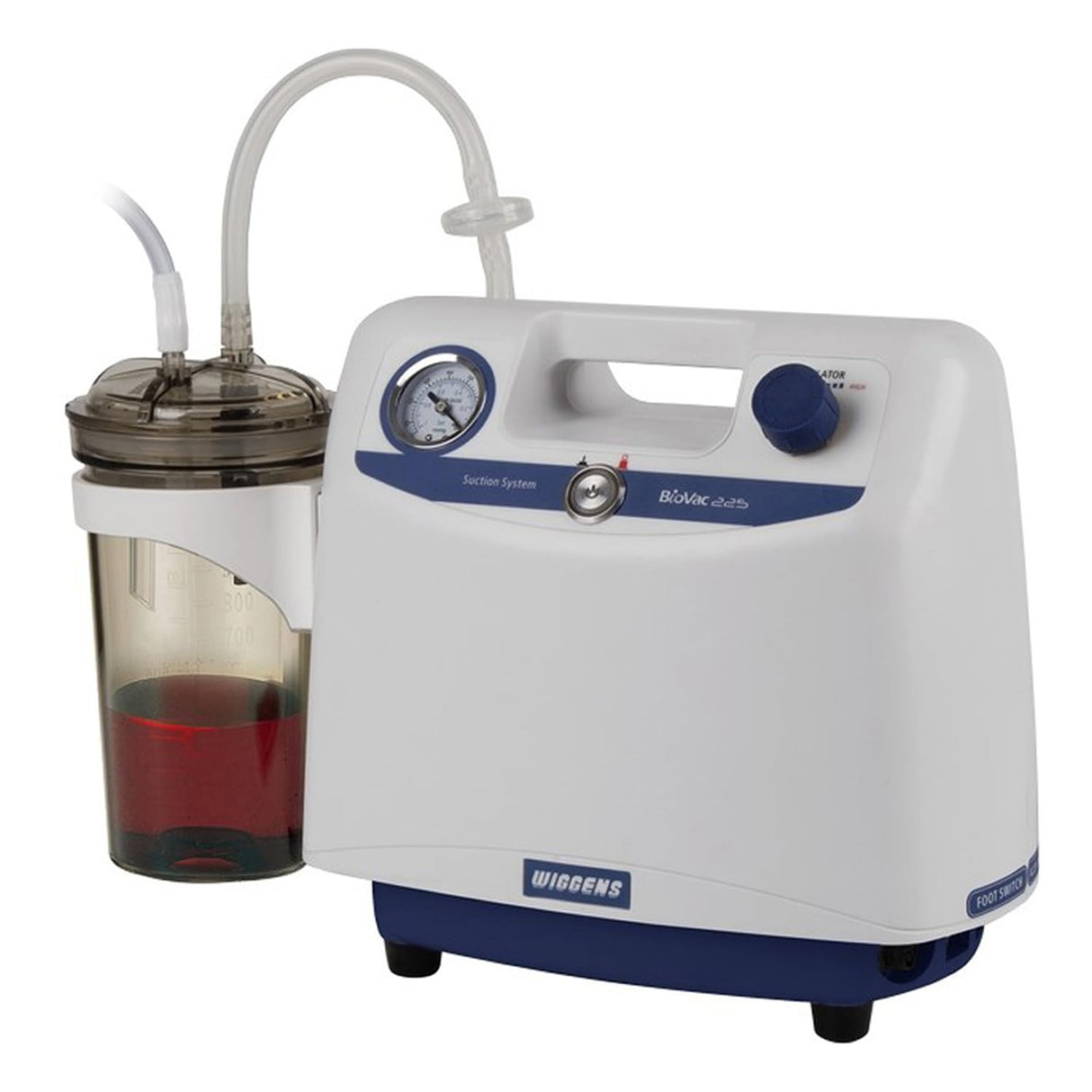 Wiggens WI-1324 BioVac 225 Plus Ultimate Vacío, 100 mbar, presión máxima, 25 l/min Caudal máximo
