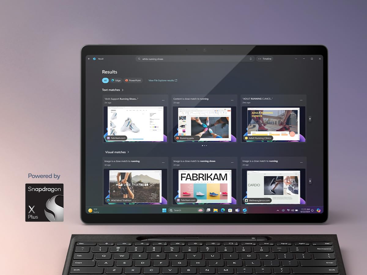 Microsoft Surface Pro (no Incluye el Cargador) | Copilot+ PC | Pantalla táctil 13” | Snapdragon® X Plus | 16GB RAM | 512GB SSD | Último Modelo, 11a edición | Negro