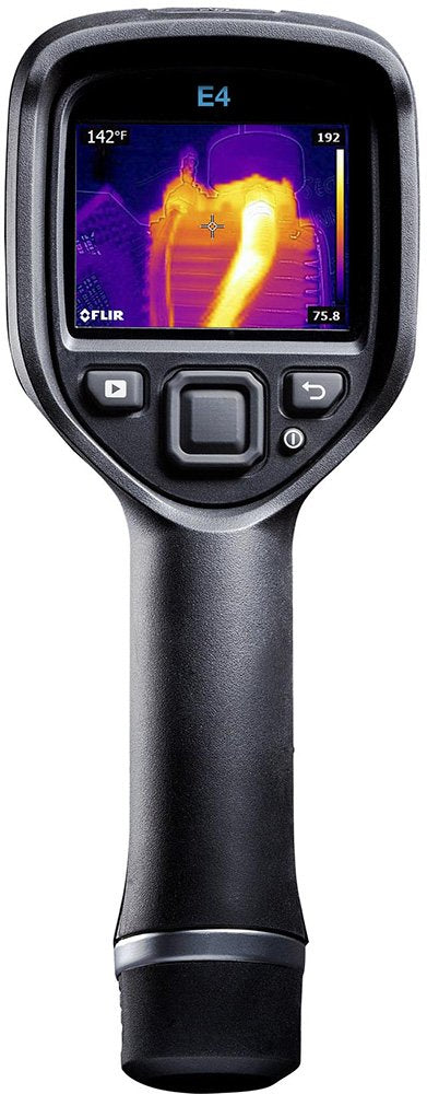 FLIR E4-XT (Non-Wifi) - High Resolution Thermal Imaging Camera. Commercial Grade Infrared Cameara for Home Inspection, HVAC and Industrial Uses