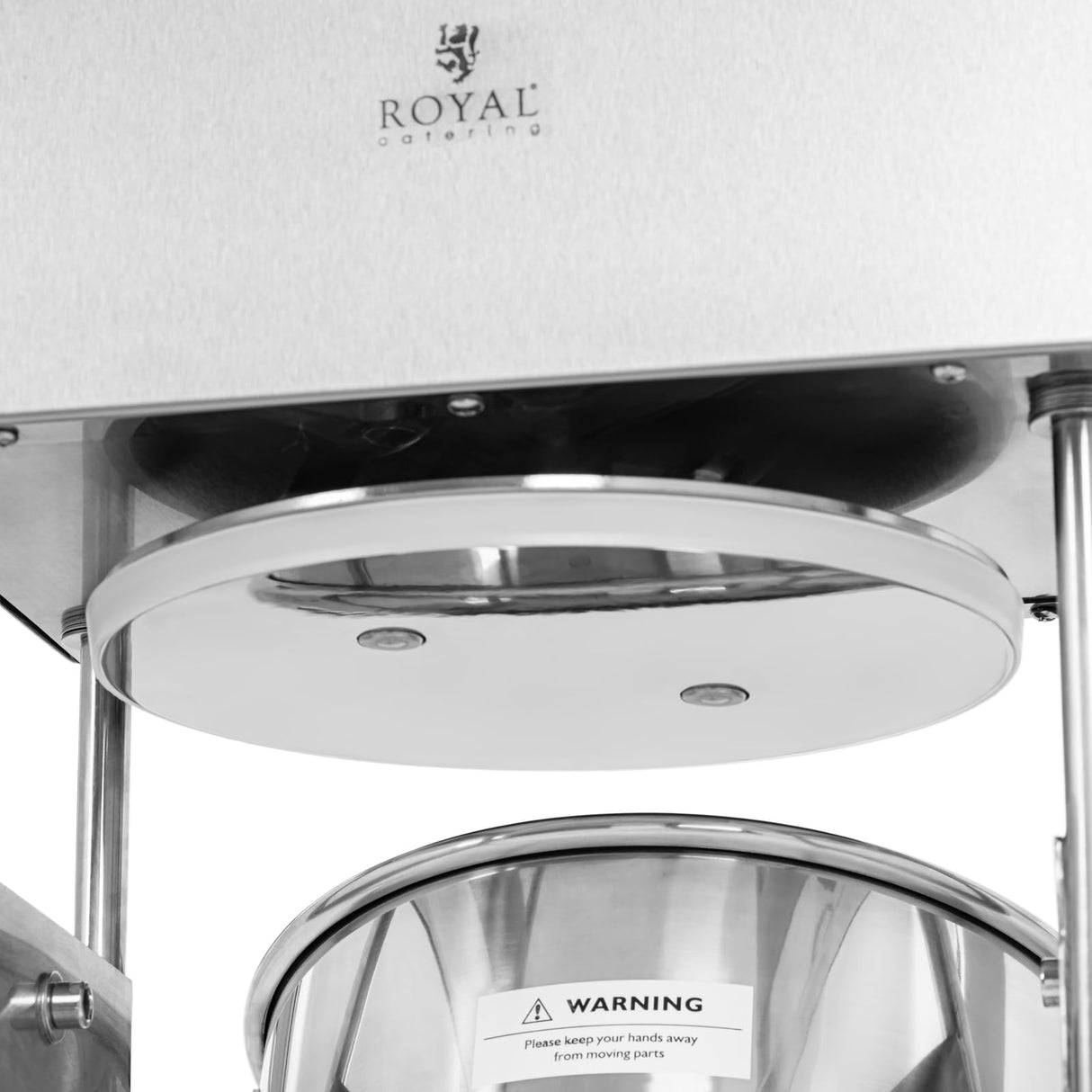 Royal Catering Embutidora Eléctrica de 30 L 400 W con 4 Tubos de Llenado Incluidos Pedal Máquina de embutir Embutidora de chorizo eléctrica Embutidor profesional