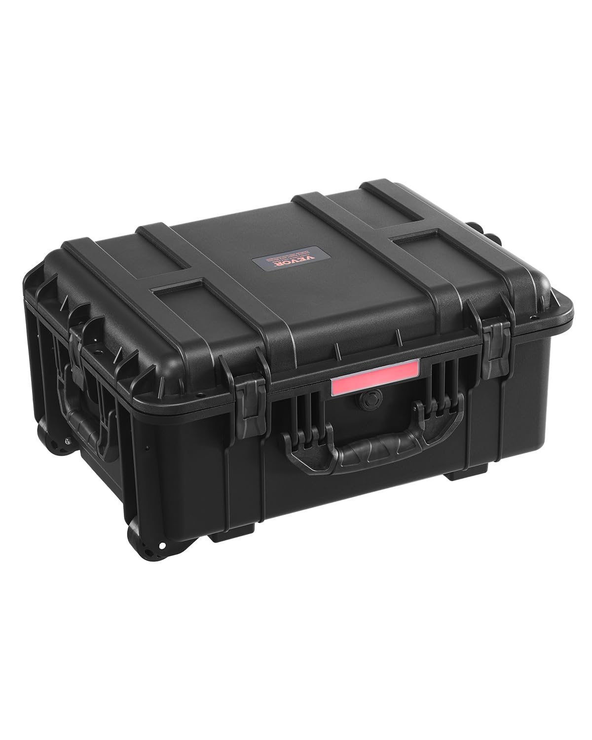 VEVOR Funda rígida resistente a la intemperie, funda protectora resistente con espuma precortada, ruedas y asas retráctiles para viajes, caza, militar, táctica, funda impermeable IP67 para cámaras