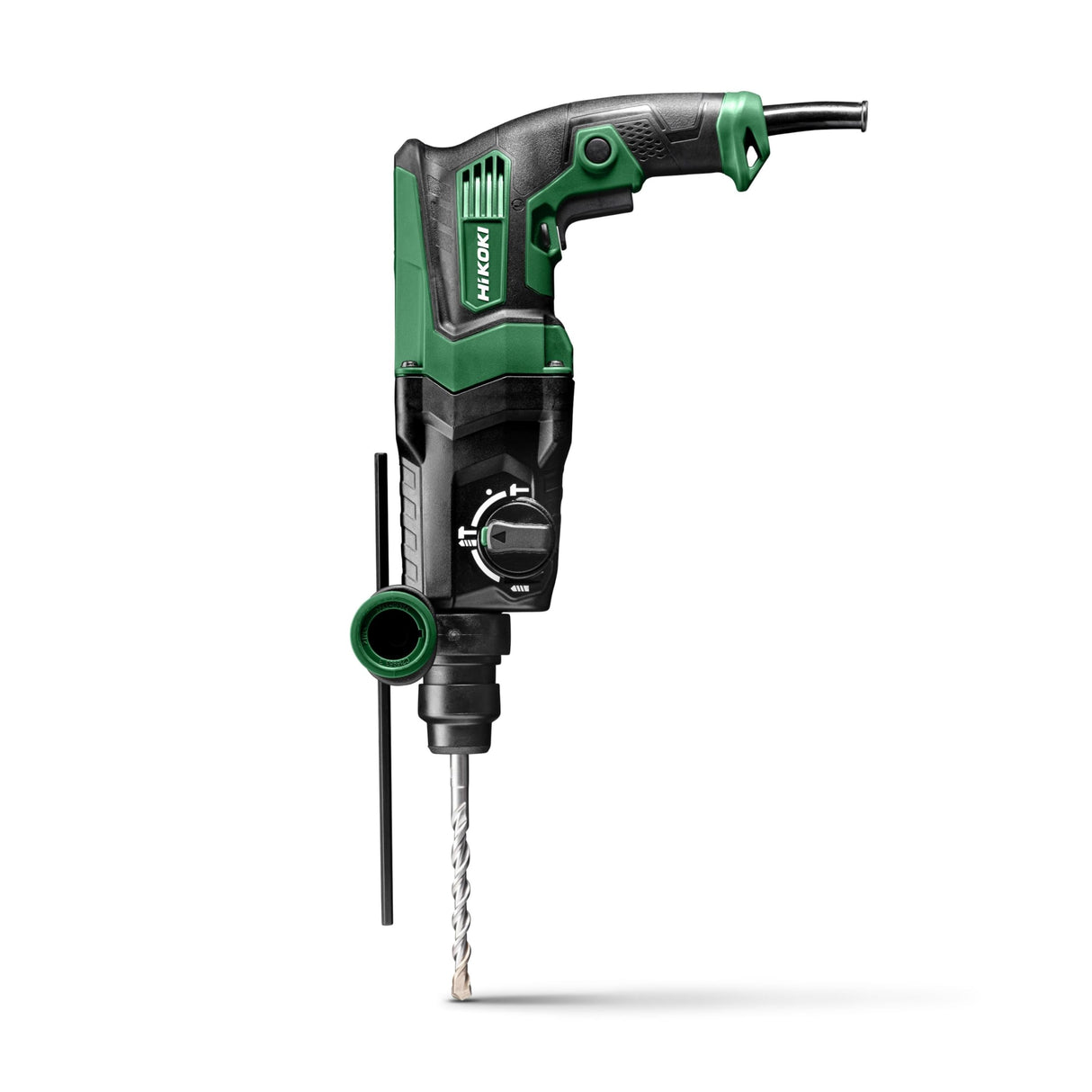 HiKOKI Martillo SDS-Plus 830W Potente 2,9J 26mm 3 Modos Multiusos Taladrar Percutir Cincelar Herramienta Duradera con Empuñadura Antivibraciones y Maletín