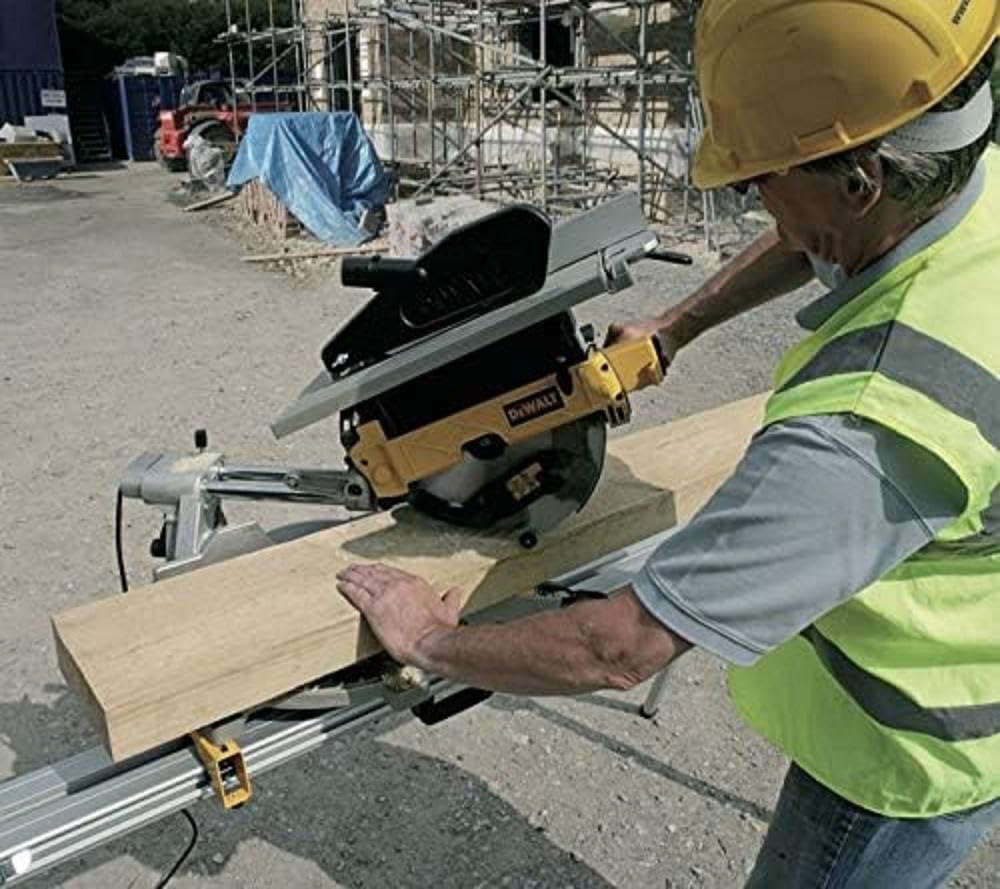 Dewalt D27112-QS - Ingletadora Telescópica 1.600 W, Motor Universal - Ø hoja 305 mm