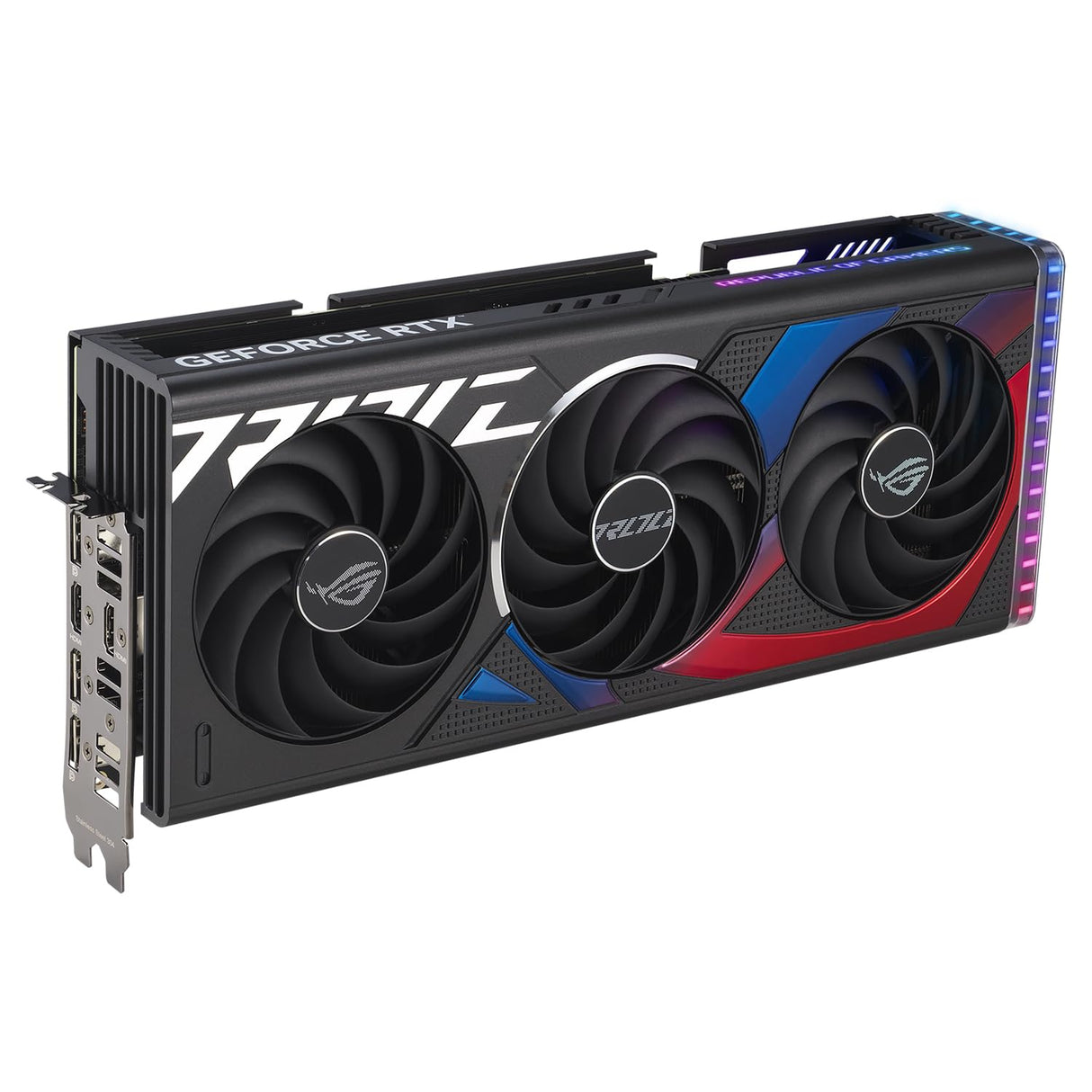ASUS ROG Strix GeForce RTX 4070 Super - Tarjeta gráfica Gaming (PCIe 4.0, 12 GB GDDR6X, DLSS 3, HDMI 2.1a, DisplayPort 1.4a, Placa Posterior masiva ventilada, Sensor de Potencia, Aura Sync)