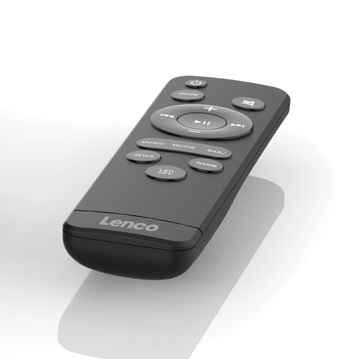 Lenco SB-042LEDBK - Barra de Sonido Bluetooth® de 85 cm con HDMI (ARC) y animación de luz LED - Negro