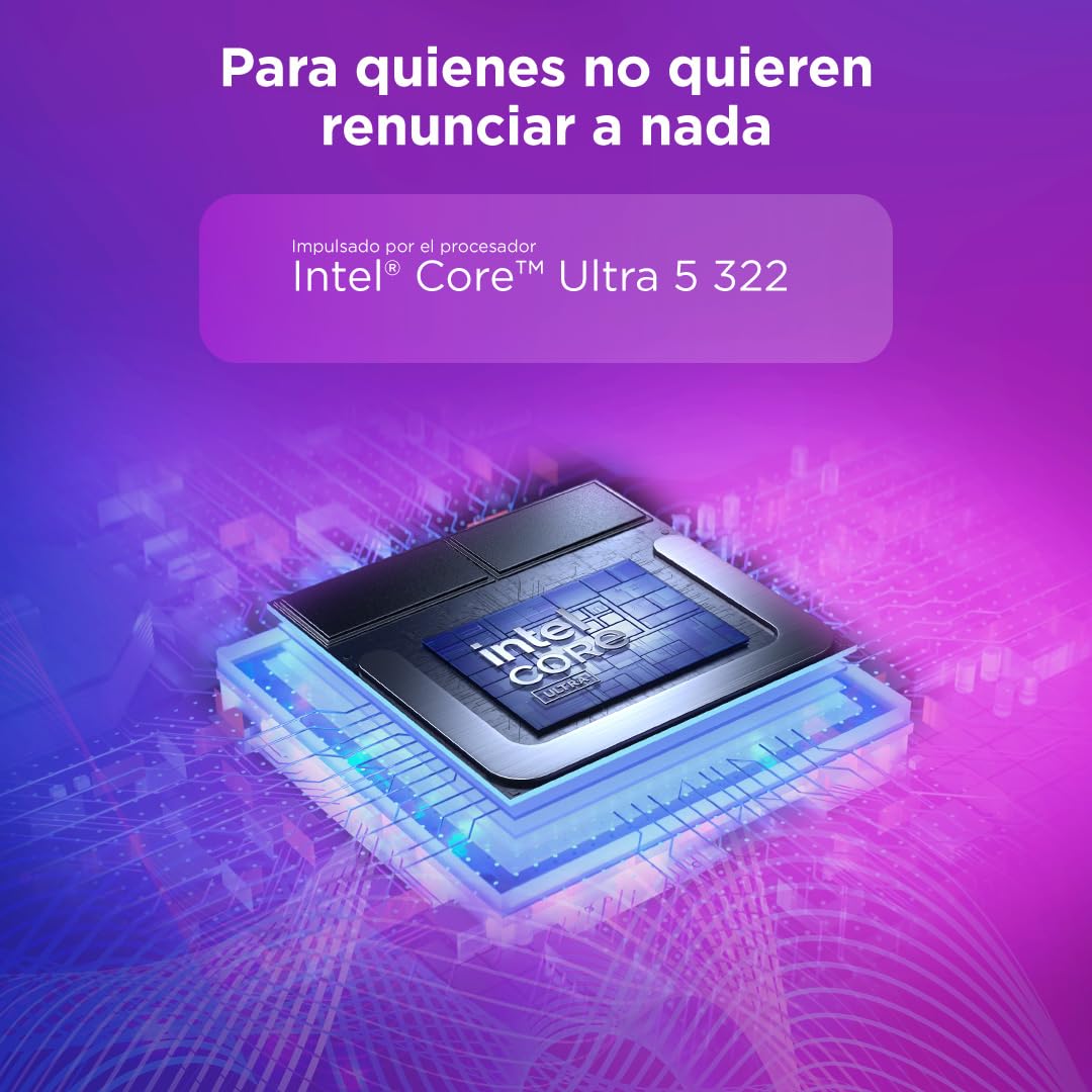Lenovo IdeaPad 5 2-in-1 Gen11 – Portátil AI PC Convertible Táctil 15.3" WUXGA (Intel Core Ultra 5 322, 16GB RAM, 512TB SSD, Wi-Fi 6, Copilot+ PC, Win11 Home) QWERTY Español- Gris Luna