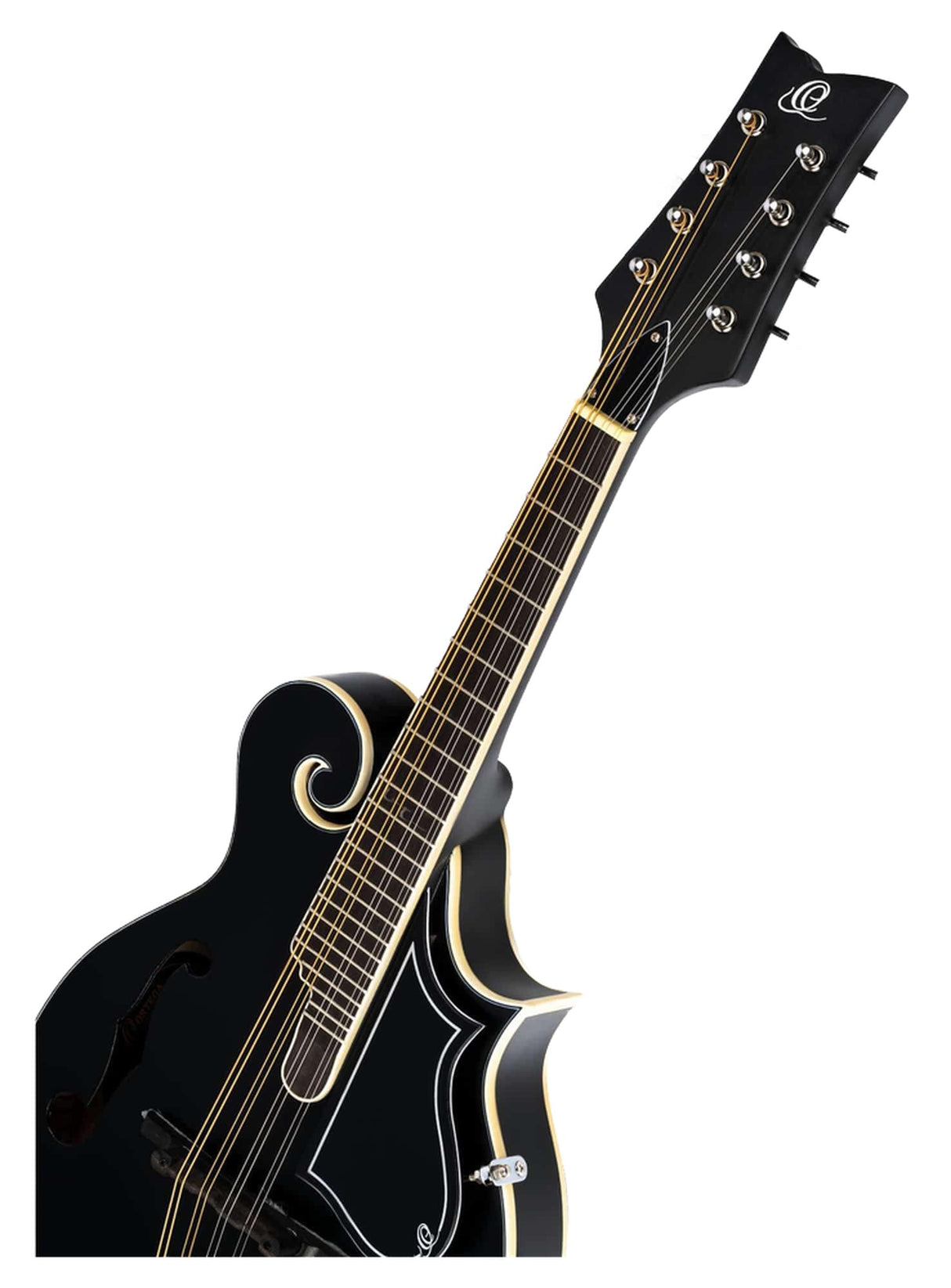 ORTEGA Mandolin F-Style Series Incluye funda BK Negro RMFE40SBK