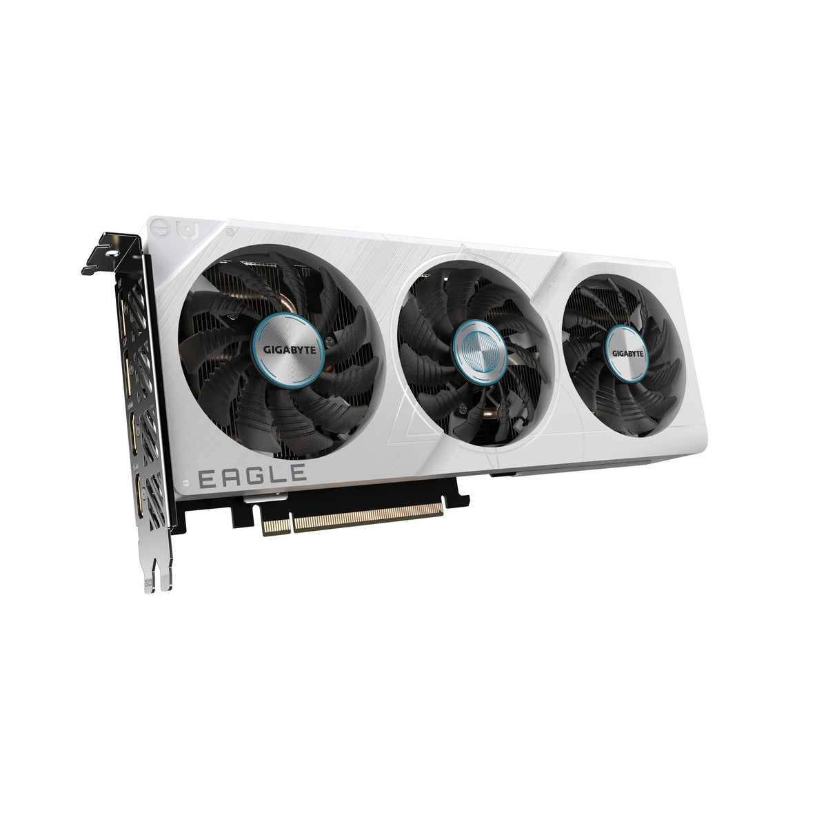 Gigabyte GeForce RTX 4060 Ti Eagle OC Ice 8G, 3 ventole WINDFORCE, 8 GB 128-bit GDDR6, GV-N406TEAGLEOC ICE-8GD Scheda Video