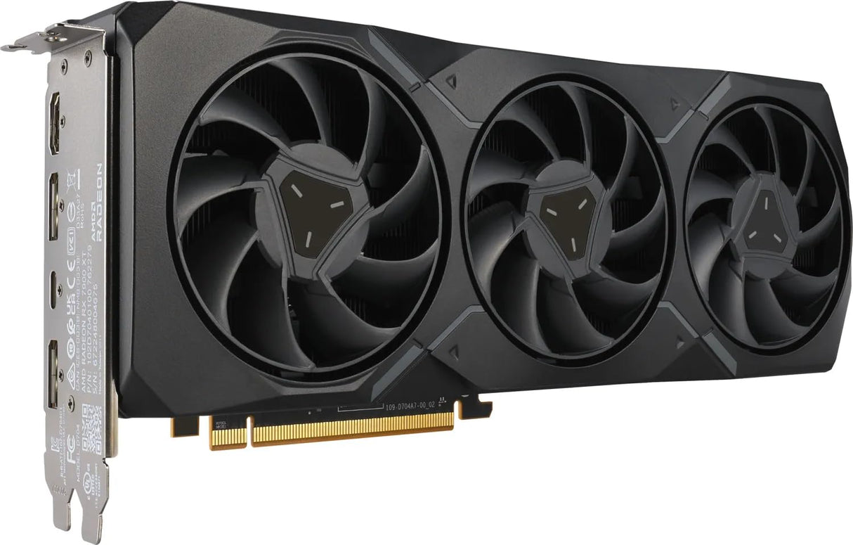 XFX AMD Radeon RX 7900 XT - Tarjeta gráfica para videojuegos (memoria GDDR6 de 20 GB, 1500 MHz, ciclo de juego de 2000 MHz, 2400 MHz Boost, 2 fuentes de alimentación PCI-E de 8 pines, ideal para su PC
