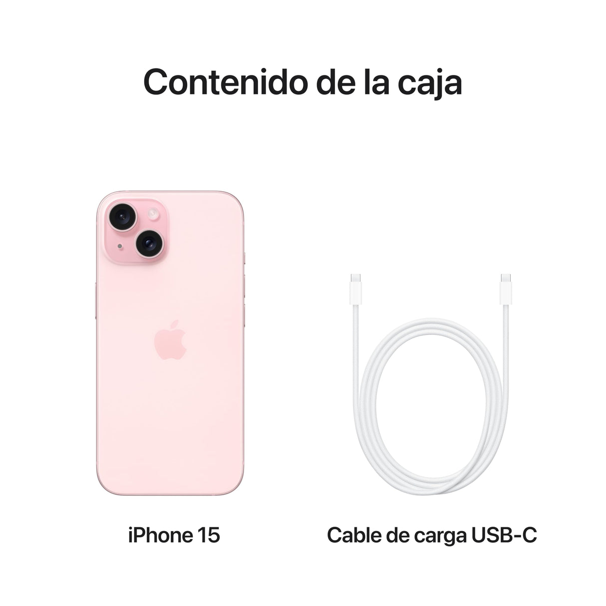 Apple iPhone 15 (128 GB) - Rosa