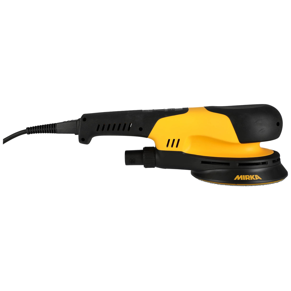 Mirka DEROS RS 600 Ø 150 mm en maletín/potente lijadora rotativa para madera y hormigón/motor de 750W / 700-2500 RPM/diseño ligero (1,8 kg) / conectividad Bluetooth