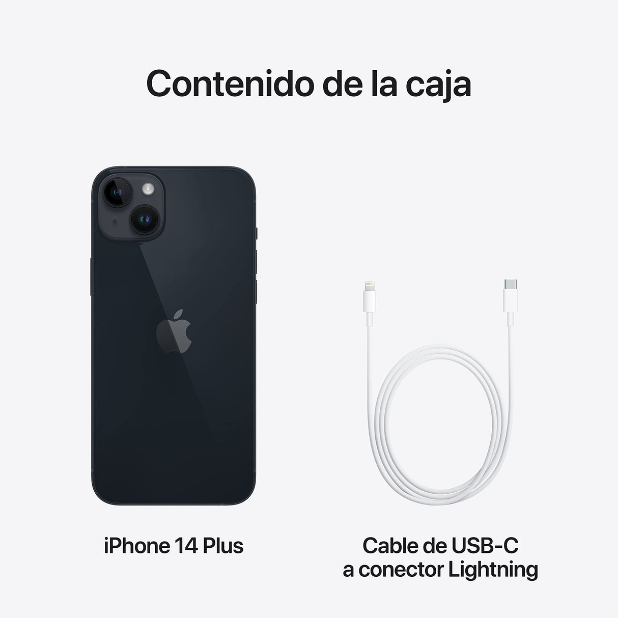 Apple iPhone 14 Plus 128 GB Negro Noche